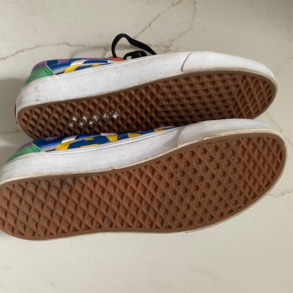 Vans Old Skool Statement Multi-Colorblock Skate S… - image 8